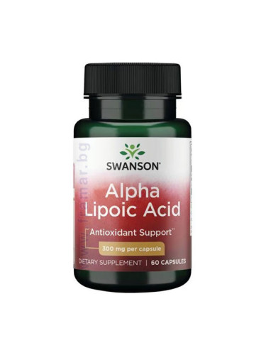 СУОНСЪН АЛФА ЛИПОЕВА КИСЕЛИНА 300 мг капсули * 60