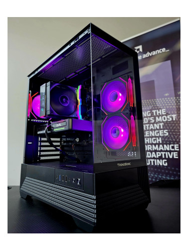 RTX 5060 / Ryzen 5 8400F / 32GB DDR5 / 1TB NVMe - Геймърски компютър D