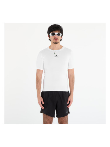 Тениска adidas Techfit Compression Training T-Shirt White M