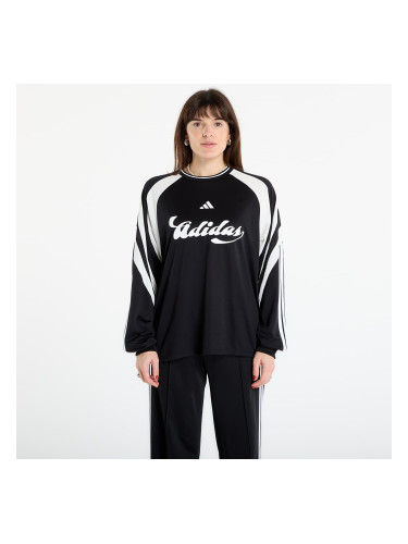 Тениска adidas W Her Ls Black/ Off White L