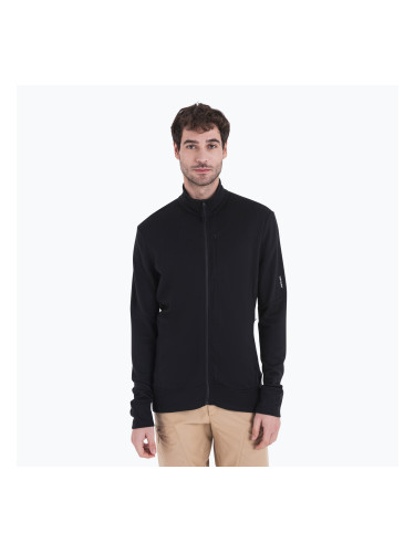 Мъжко яке Icebreaker Merino 260 Quantum IV Zip black trekking