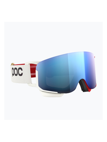 Скиорски очила POC Nexal Mid rouge/blanc/partly sunny blue