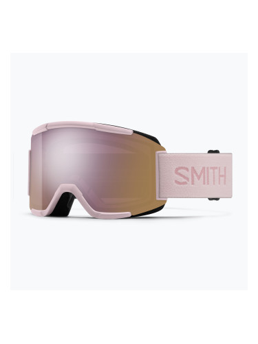 Скиорски очила  Smith Squad carnation/chrp everyday rose gold mirror/clear