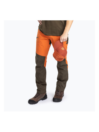 Мъжки панталони с мембрана Pinewood Abisko b.orange/mossgreen