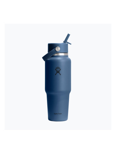 Термобутилка Hydro Flask Wide Flex Straw Travel 946 ml harbour blue