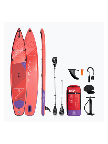 SUP дъска AQUASTIC Touring 12'6" 2024 red