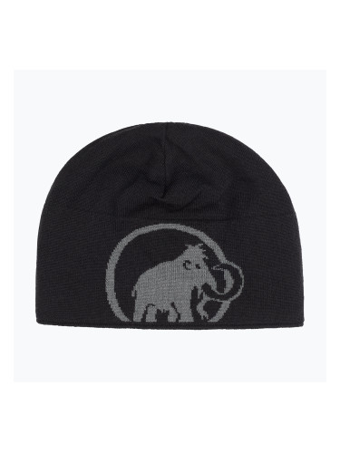 Зимна шапка Mammut Logo steel/black