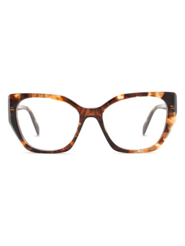 Prada 0PR 18WV 07R1O1 54 - диоптрични очила, квадратна, дамски, кафяви