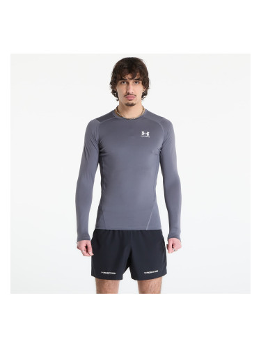 Тениска Under Armour Hg Armour Comp Ls Gray L