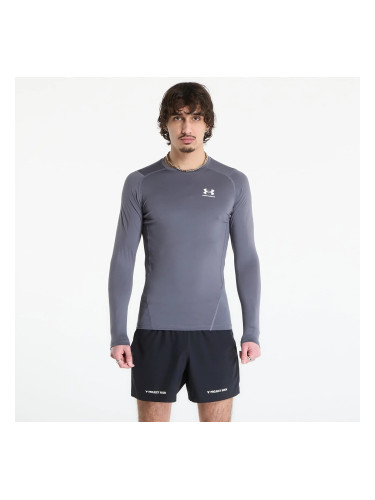 Тениска Under Armour Hg Armour Comp Ls Gray XS