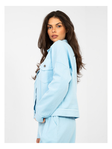 Светлосиньо дънково яке