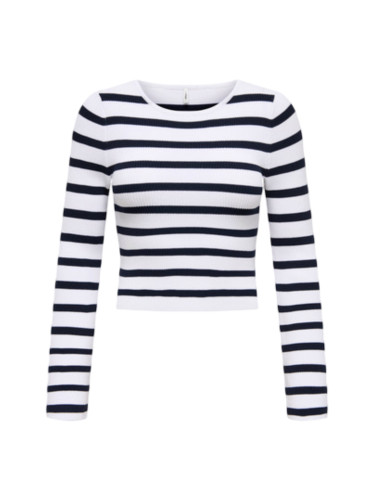 Раирана тениска с дълъг ръкав