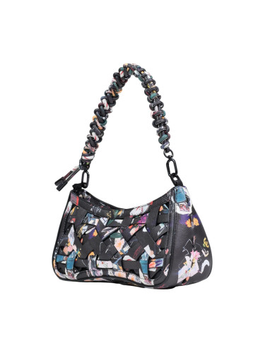 Чанта Desigual с цветен мотив