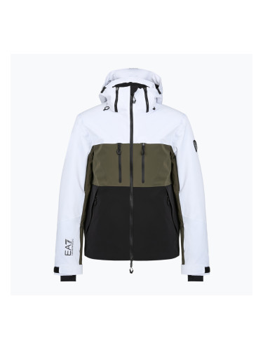 Мъжко ски яке EA7 Emporio Armani Ski Kitzbuhel Protectum7 Colorblock white / black / grape leaf