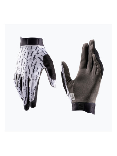 Мъжки велосипедни ръкавици Leatt MTB 1.0 GripR trails white