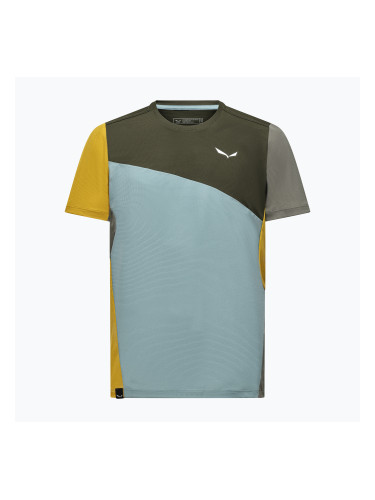 Мъжка трекинг тениска Salewa Puez Sporty Dry dark olive/multi
