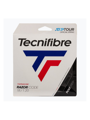 Тенис корда Tecnifibre Razor Code 12 м черна 04GRA120XC