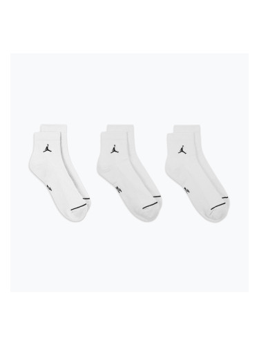 Чорапи Nike Jordan Everyday Ankle 3 чифта white/black