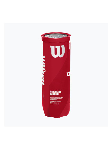 Топки за падел Wilson 3 бр. жълти WR8900801001