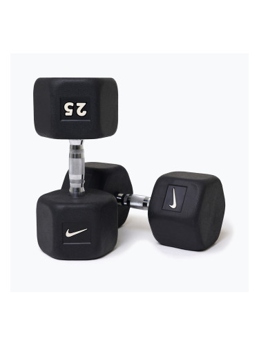 Дъмбел Nike Strength Hex 25 kg black/white