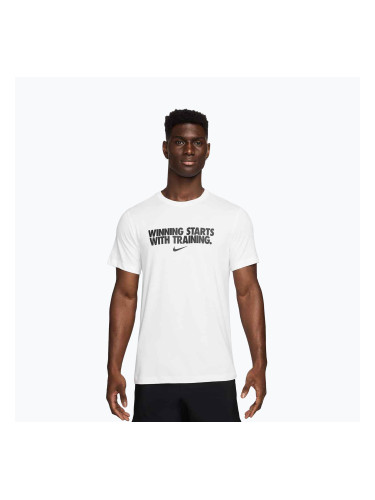 Мъжка тениска Nike Dri-Fit Winning white/black