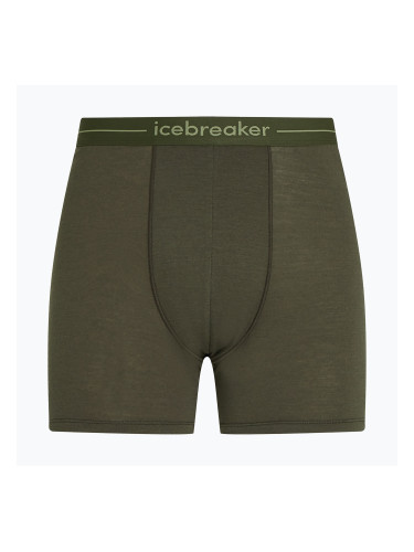 Мъжки термоактивни боксерки icebreaker Anatomica dark loden