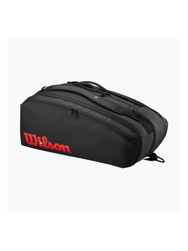 Чанта за тенис Wilson Clash V3 Super Tour black/ infrared