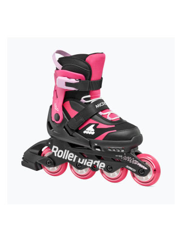 Детски ролкови кънки Rollerblade Microblade Jr черни/розови