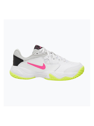 Детски тенис обувки Nike Court Lite 2 Jr white/hot lime/grey fog/laser fuchsia