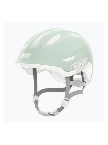 Детска каска за велосипед ABUS Smiley 3.0 ACE LED pure mint