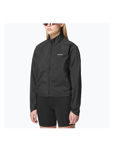 Дамско яке за бягане Salomon Shakeout Fly deep black
