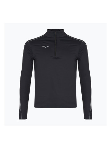Мъжки суитшърт за бягане HOKA GlideTech Quarter Zip black