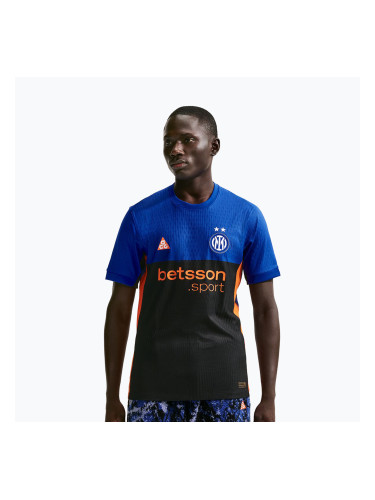 Мъжка футболна тениска Nike Inter Milan Match SE hyper blue/black/safety orange