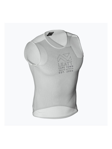 Мъжка тениска за колоездене Leatt Sleeveless Base white