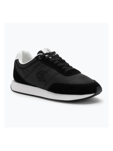 Дамски обувки Calvin Klein YW0YW01990 Retro Runner Lace Up Nylon MG black/bright white