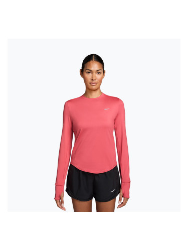 Дамска блуза с дълъг ръкав за бягане Nike Swift Dri-Fit UV sea coral