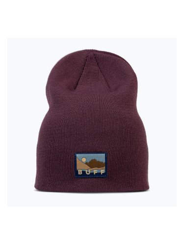 Зимна шапка BUFF Knitted Lilon long burgundy