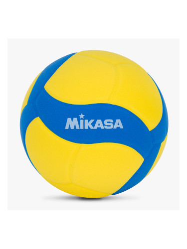Волейболна топка Mikasa VS160W yellow/blue размер 4