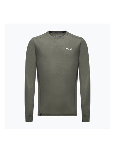 Мъжка блуза с дълъг ръкав за трекинг Salewa Puez Dry faded green