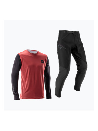 Детски велосипеден комплект Leatt Ride Kit MTB 1.0 dusty red