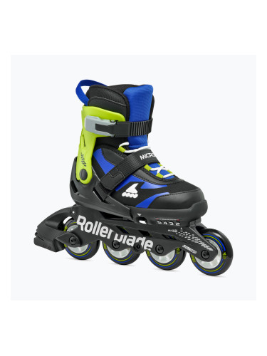 Детски ролкови кънки Rollerblade Microblade Jr черни/сини