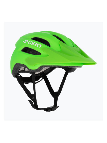 Детска велосипедна каска Giro Fixture II Integrated MIPS матово яркозелена