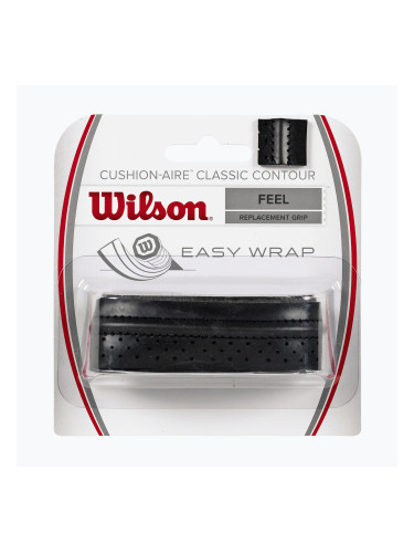 Обвивка за тенис Wilson Cushion Aire Classic Contour Grip black