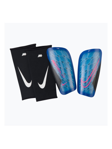 Протектори за подбедрици Nike Mercurial Lite 458 racer blue/black/pink blast