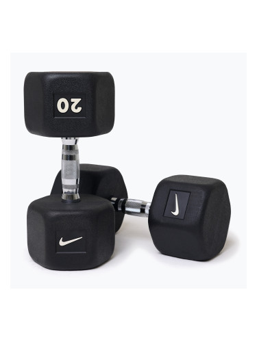 Дъмбел Nike Strength Hex 20 kg black/white