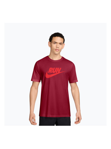 Мъжка тениска Nike Dri-Fit Running team crimson/light crimson