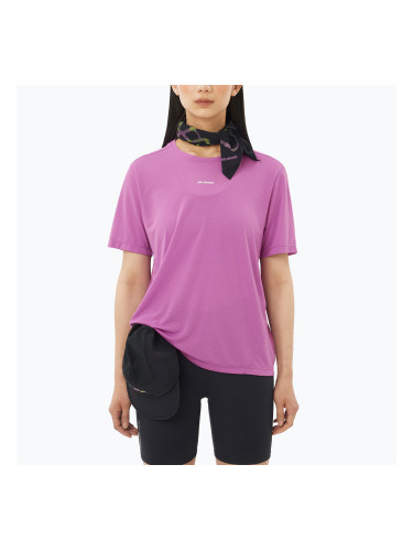Дамска тениска за бягане Salomon Shakeout Core iris orchid