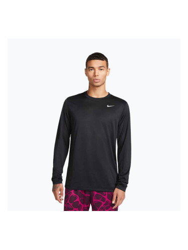 Мъжка блуза за тренировка с дълъг ръкав Nike Dri-FIT Legend black/matte silver