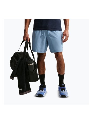 Мъжки шорти за бягане Nike Form Dri-FIT 7“ Unlined Versatile work blue/black