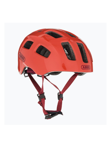 Детска велосипедна каска ABUS Youn-I 2.0 living coral